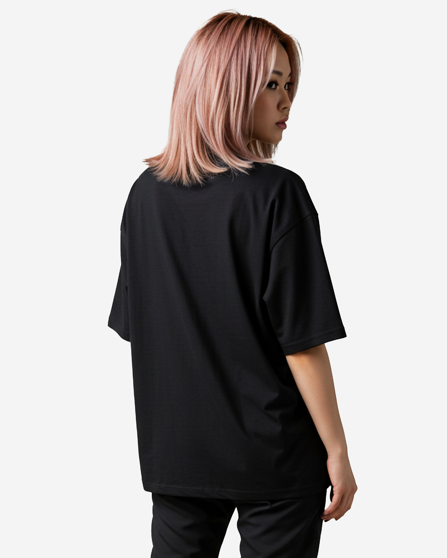 Samurai Cutting Sushi Oversized T-Shirt
