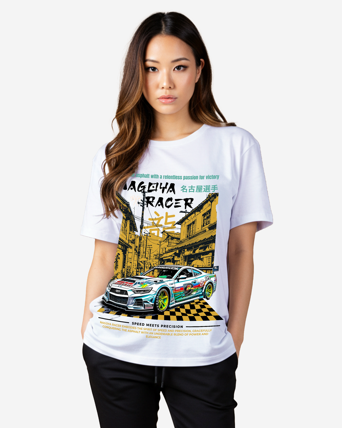 Samurai Strength In Silence Oversized T-Shirt