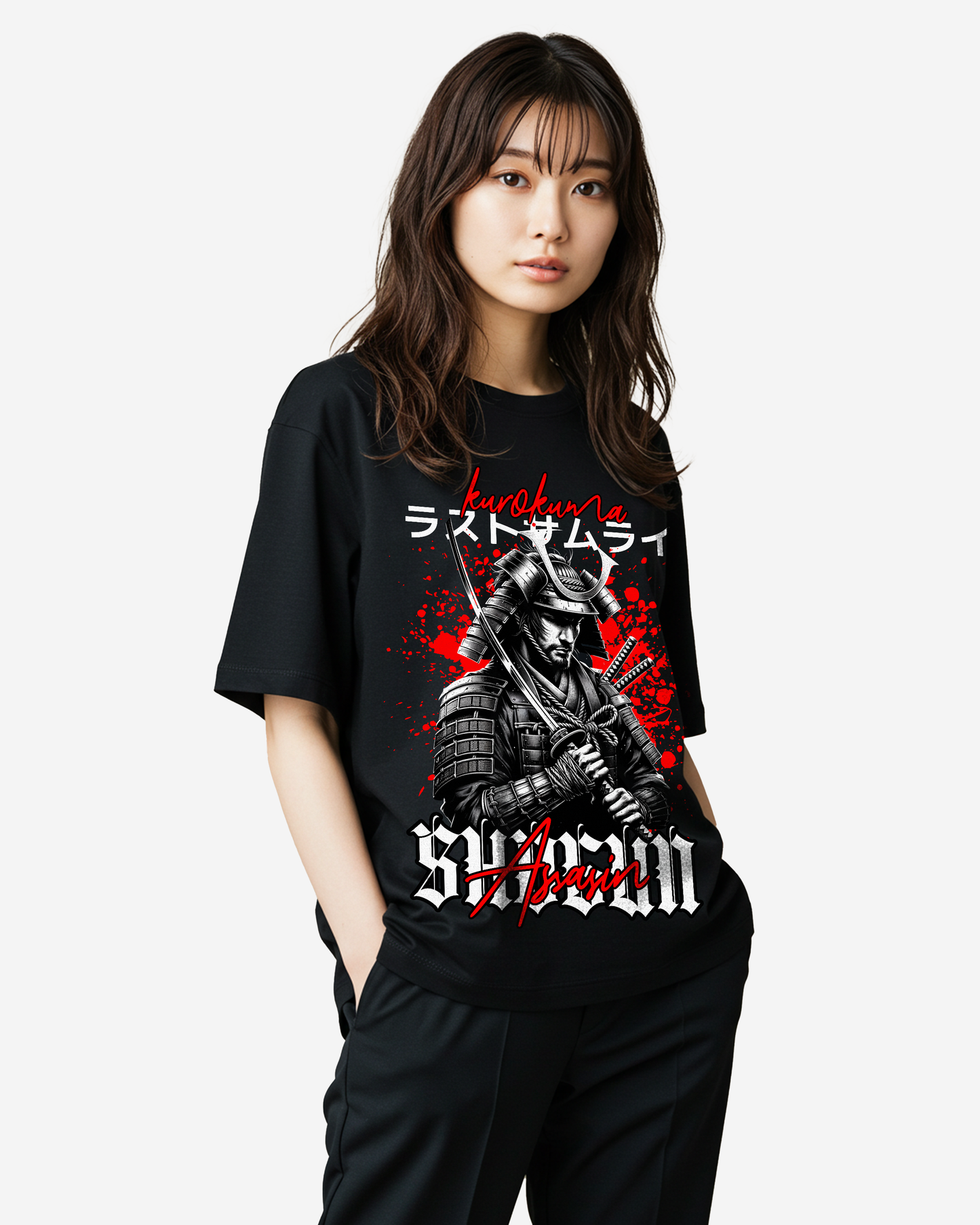 Samurai Assasin Oversized T-Shirt