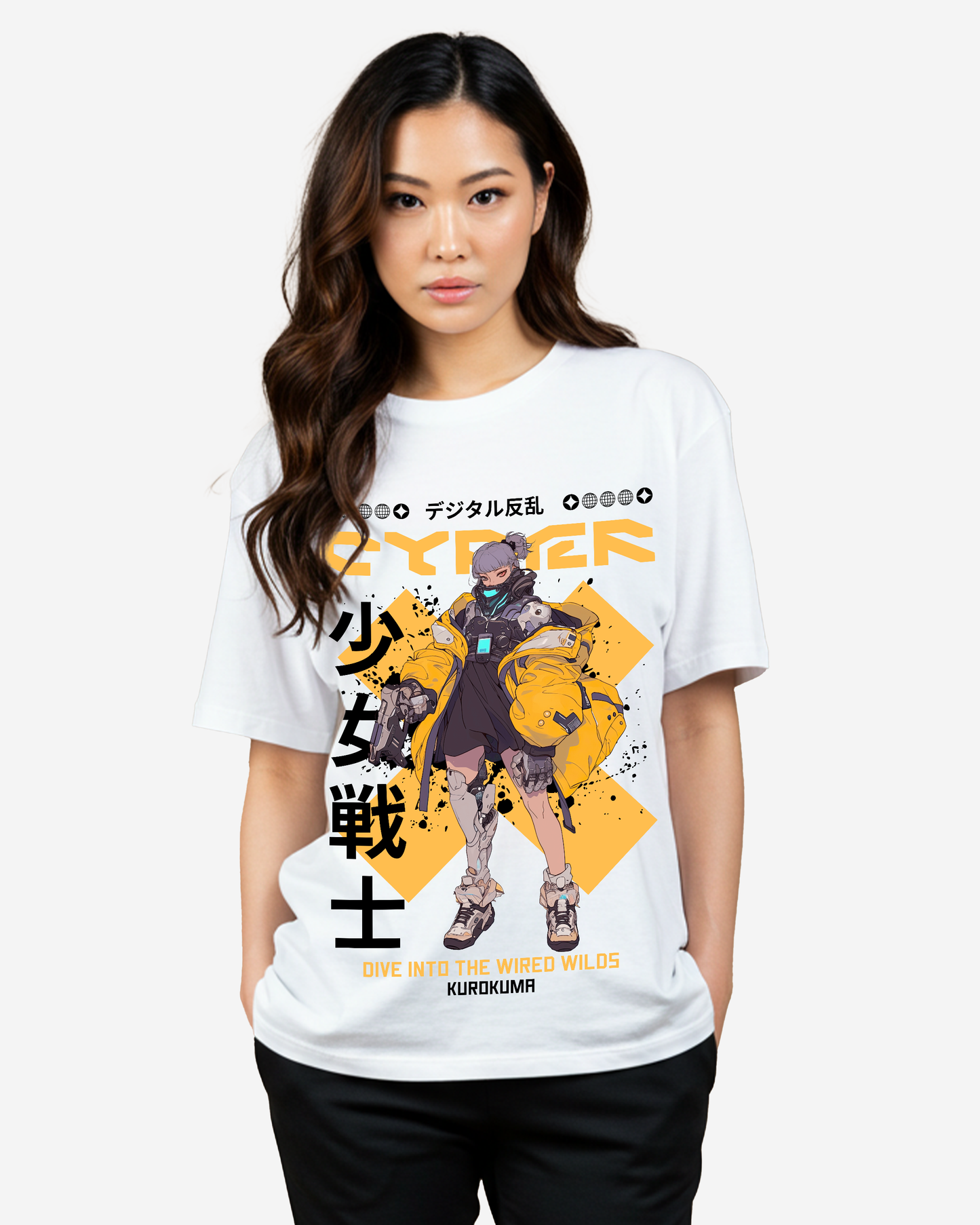 Cyber Oversized T-Shirt