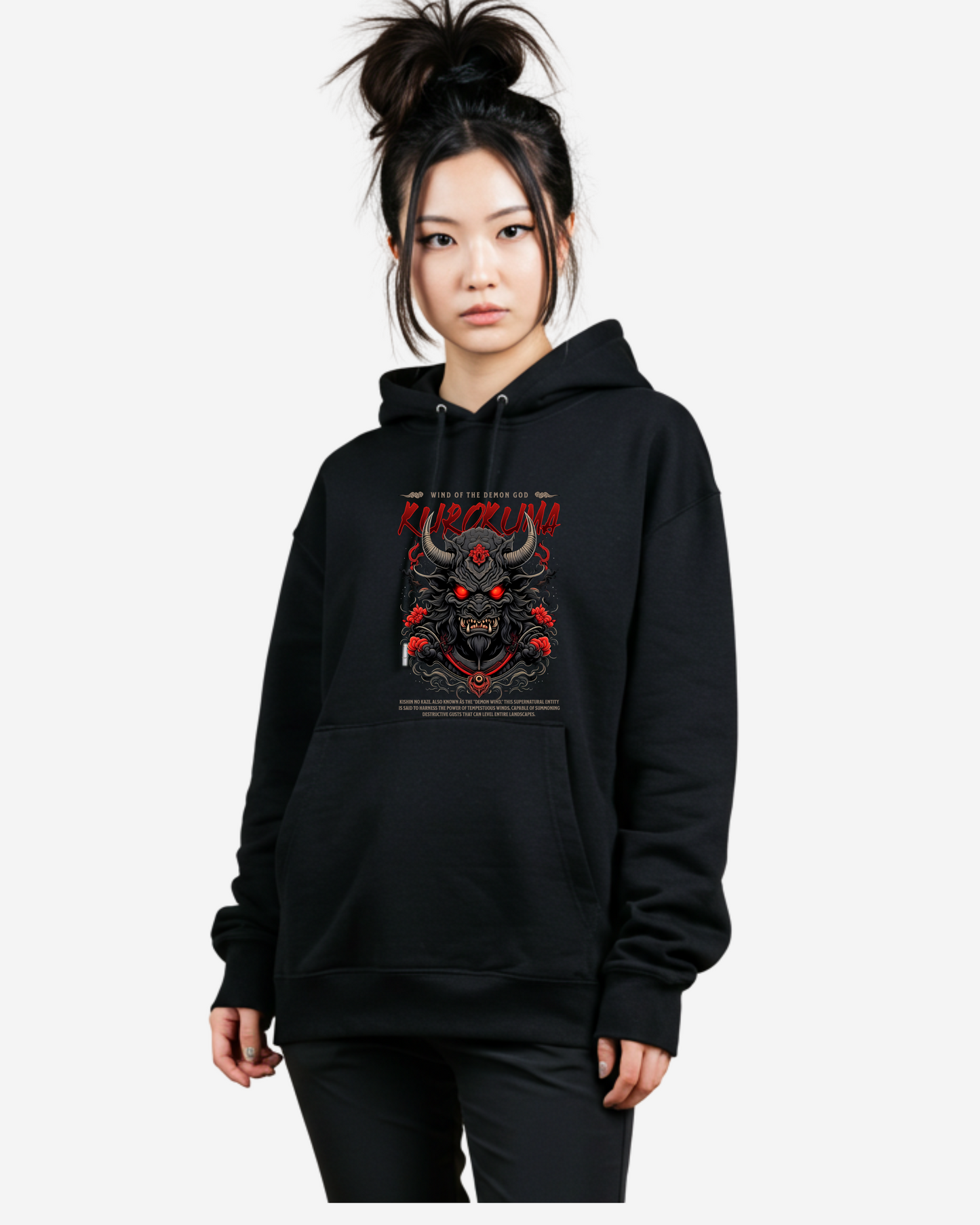 Demon Wind Oversized Hoodie