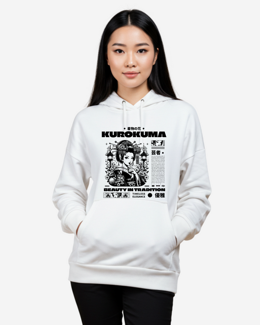 Geisha Glamour Oversized Hoodie