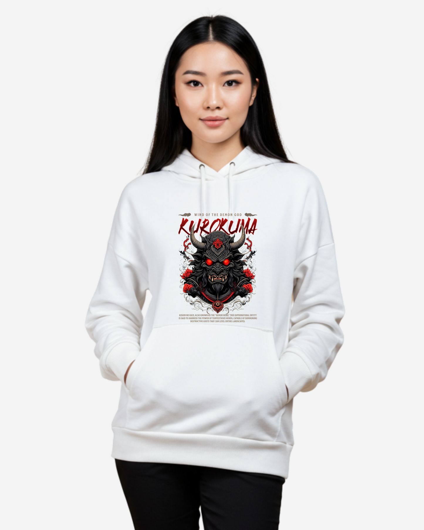 Demon Wind Oversized Hoodie