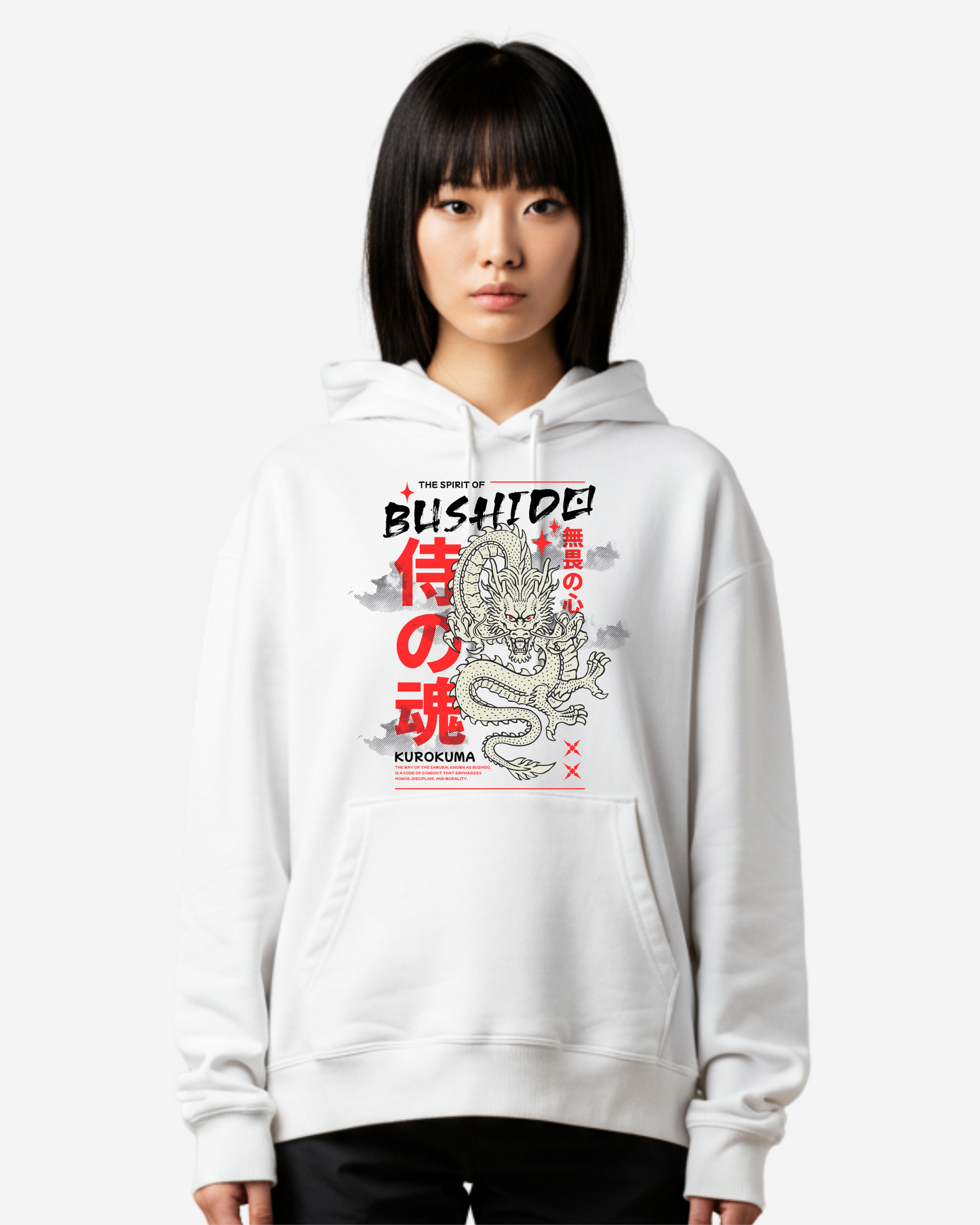 Bushido Dragon Oversized Hoodie
