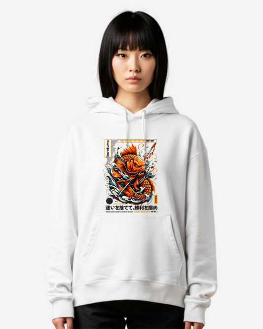 Koi Squat Mascot Oversized Hoodie