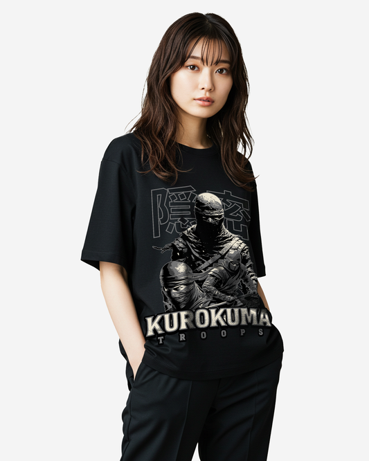 Ninja Graphic Oversized T-Shirt