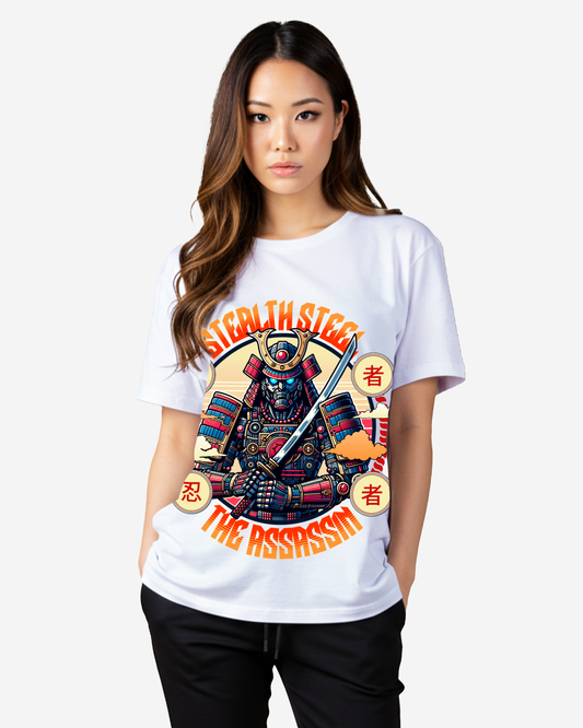 Samurai Robot Oversized T-Shirt