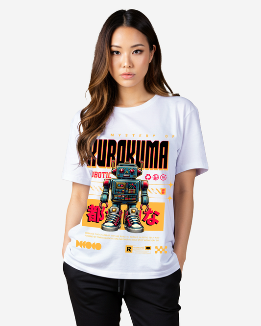 Vintage Robotics Revival Oversized T-Shirt