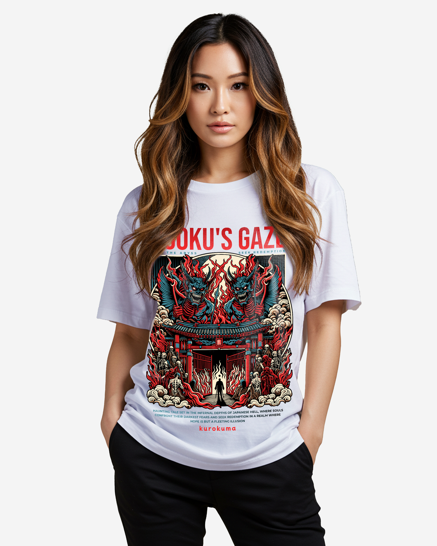 Jigoku's Gaze Oversized T-Shirt